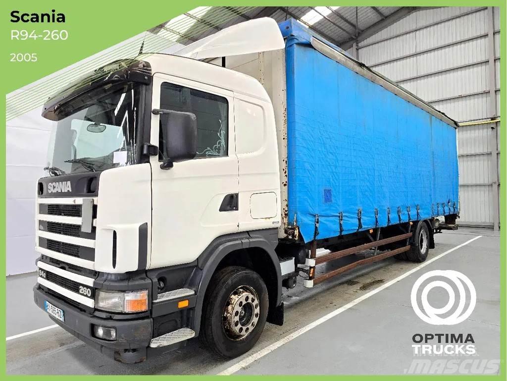 Scania R94-260 Curtain sider trucks