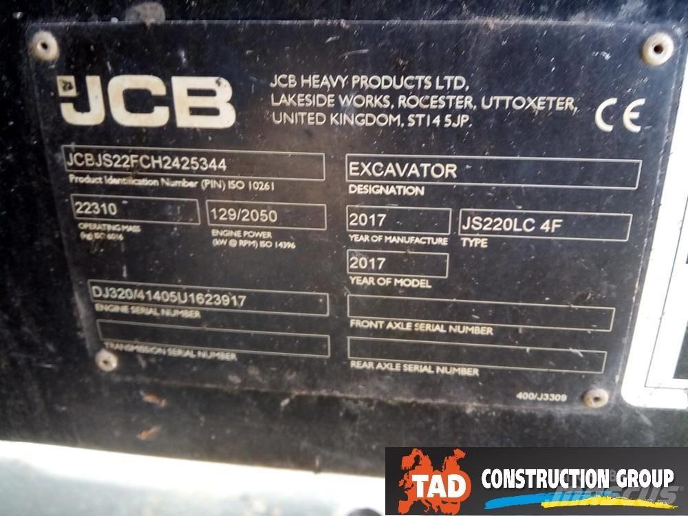 JCB JS 220 LC Crawler excavators
