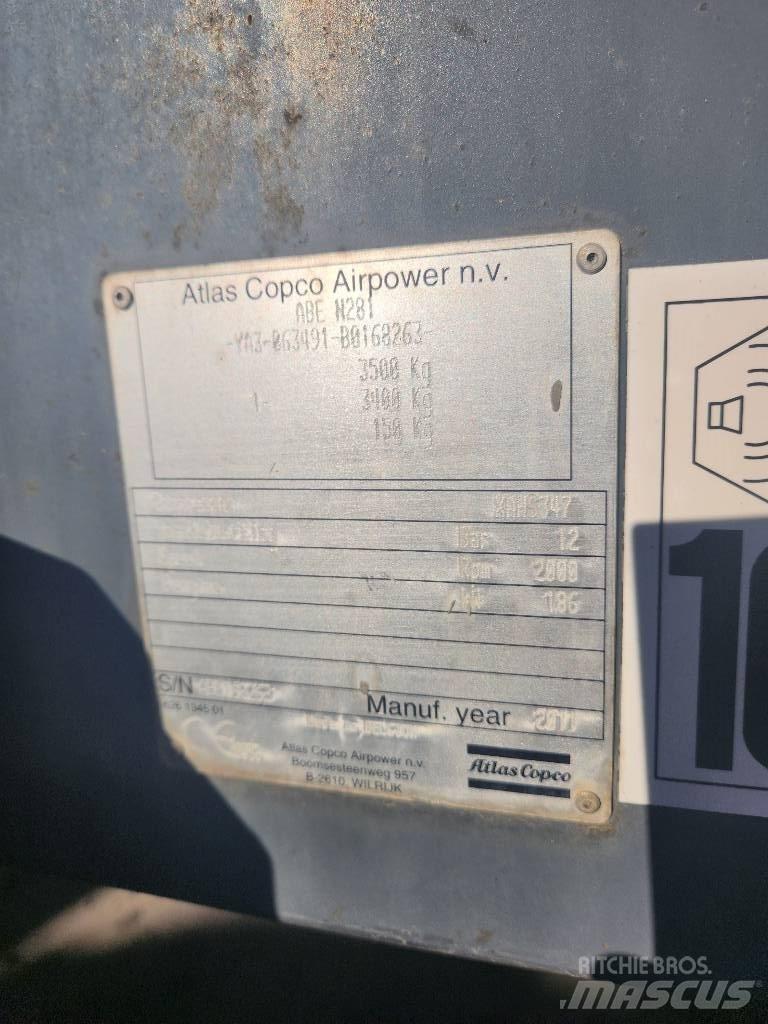 Atlas Copco XAHS 347 Compressors