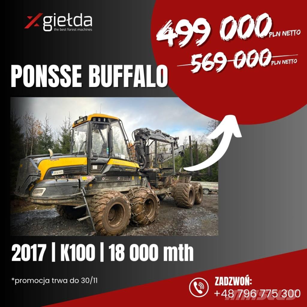 Ponsse Buffalo Forwarders