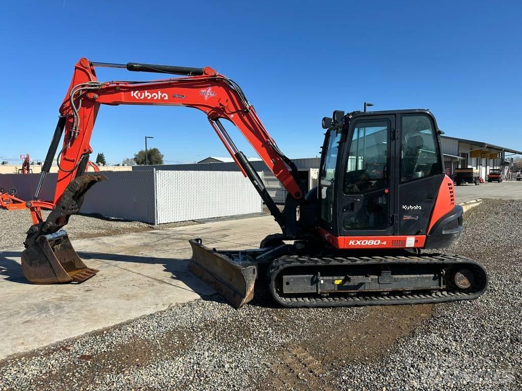Kubota KX 080-4 Mini excavators < 7t (Mini diggers)