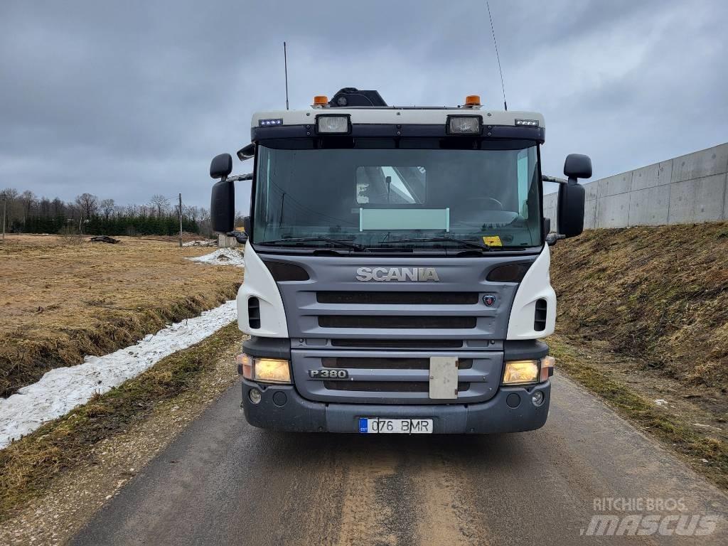 Scania P 380 Truck mounted cranes