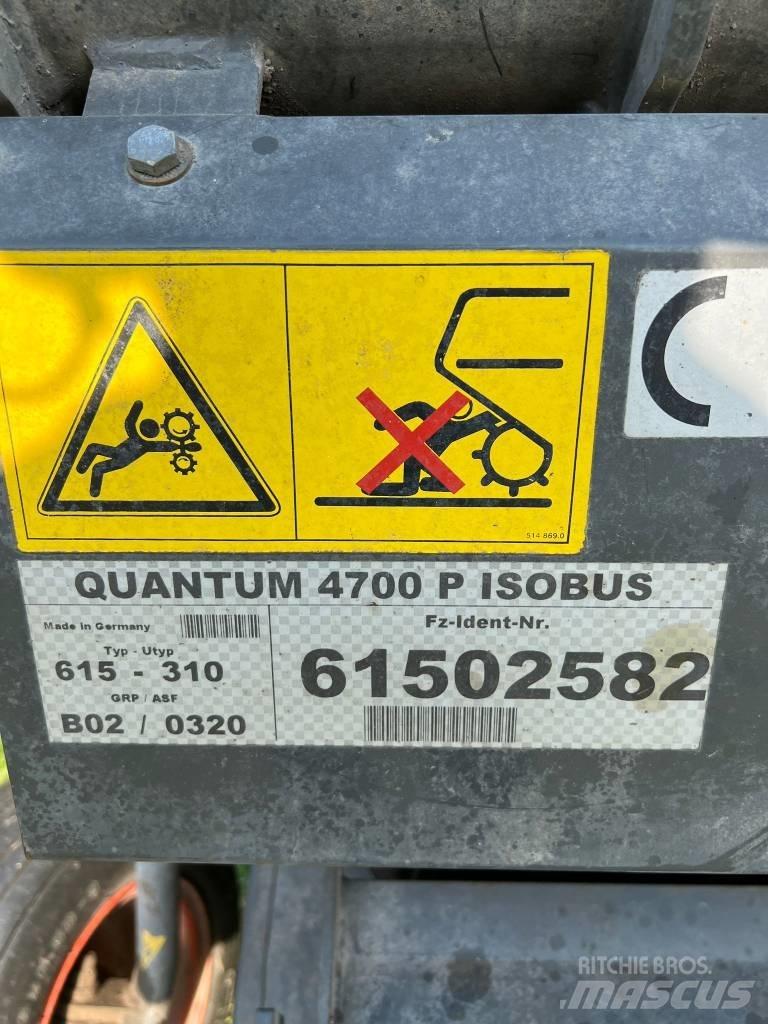 CLAAS Quantum 4700 P Self-loading trailers
