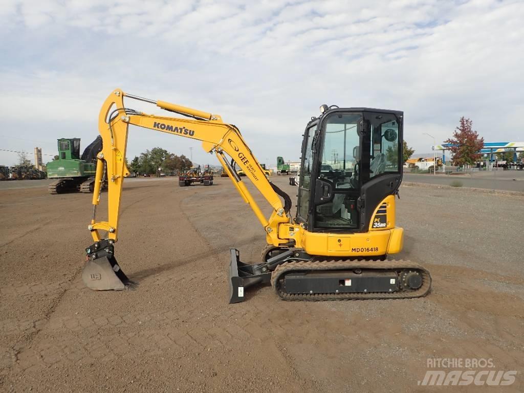 Komatsu PC35MR-5 Mini excavators < 7t (Mini diggers)