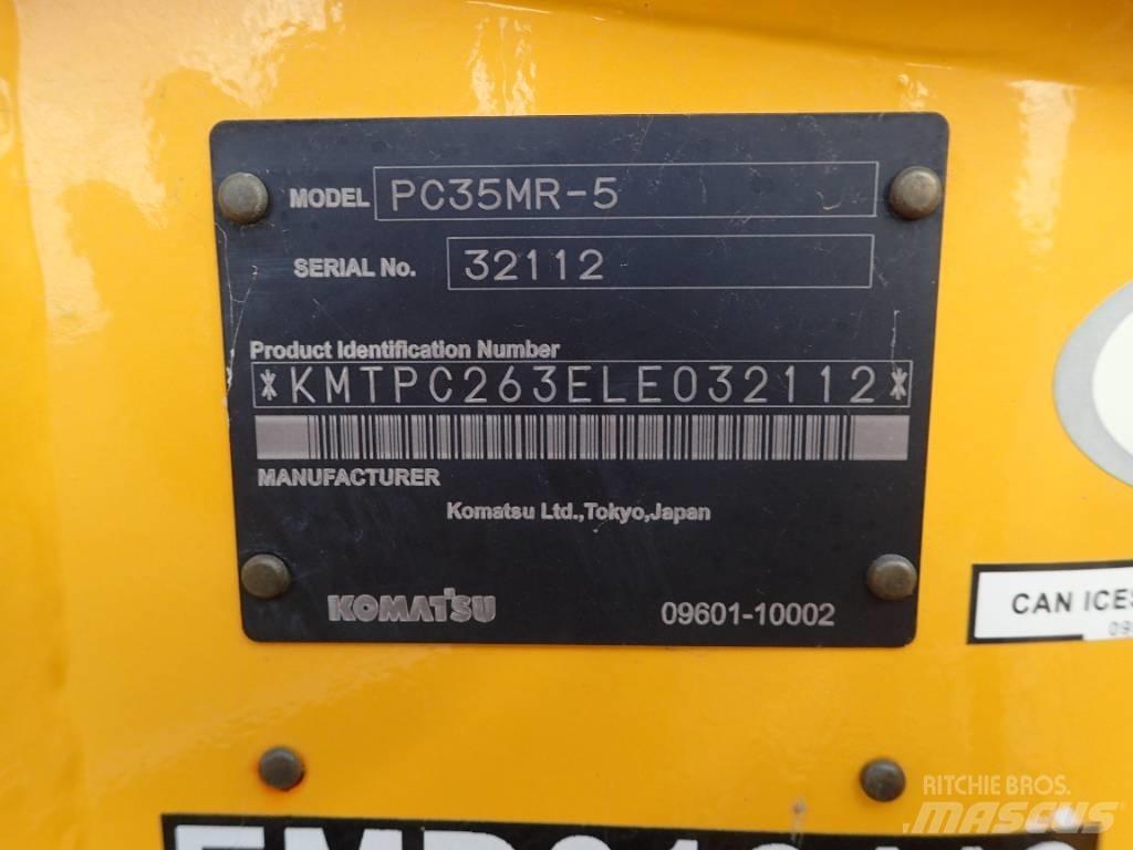 Komatsu PC35MR-5 Mini excavators < 7t (Mini diggers)
