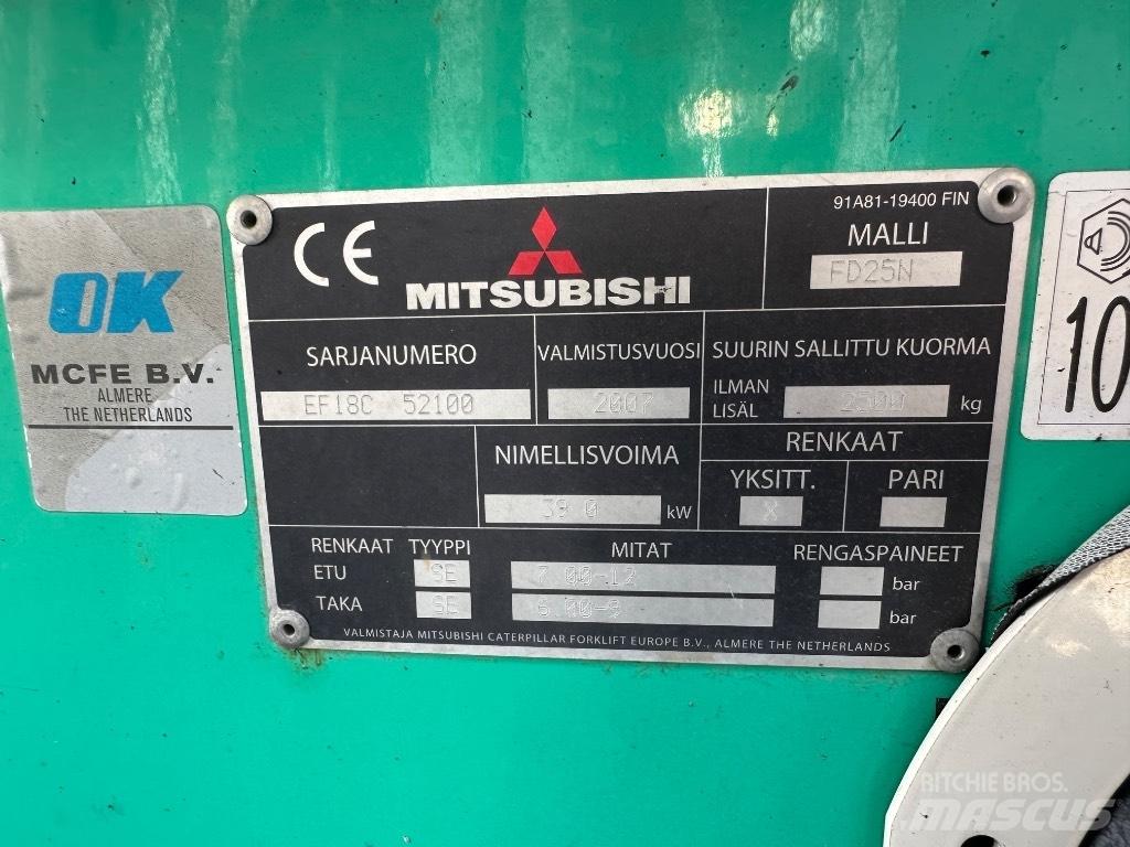Mitsubishi FD25N Diesel trucks