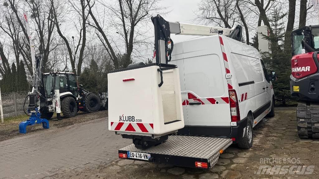 Klubb K38P Truck mounted platforms