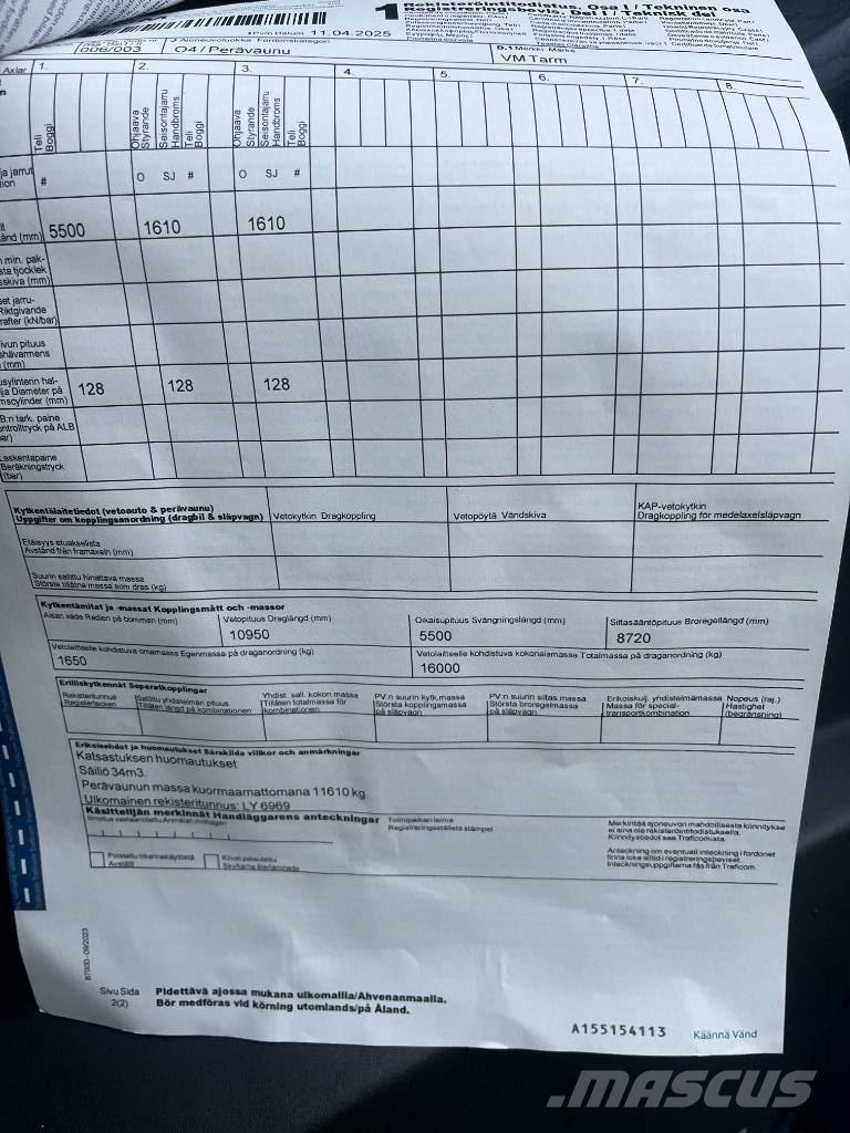 Volvo FH 13 540 Prime Movers