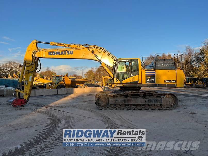 Komatsu PC 490 LC-11 Crawler excavators