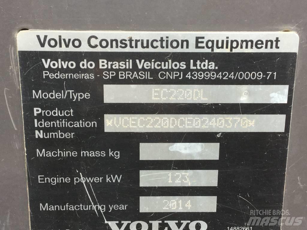 Volvo EC220DL Crawler excavators