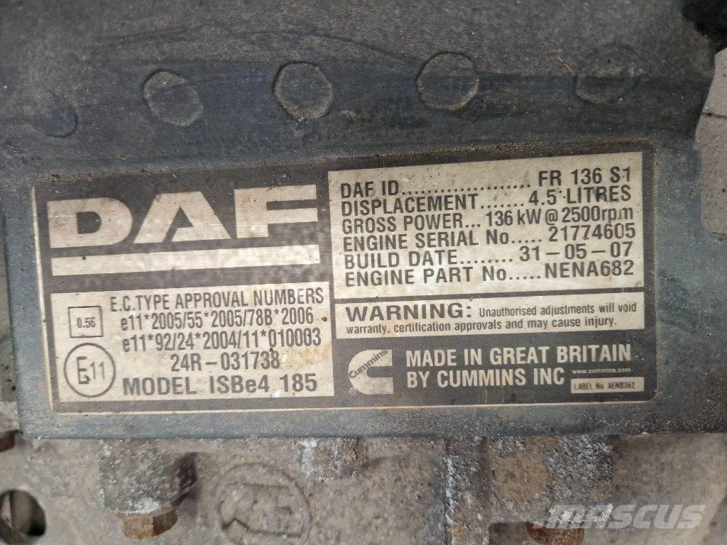 DAF FR 136 S1 (LF45) Other components