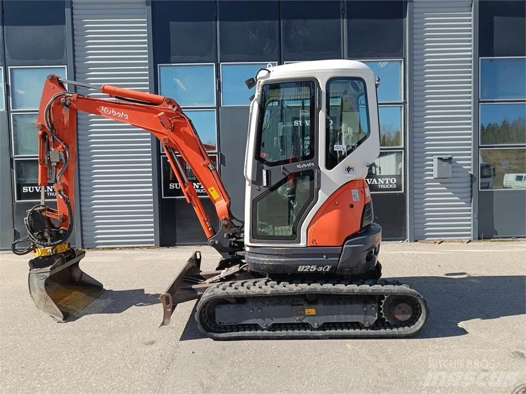 Kubota U25-3 Mini excavators < 7t (Mini diggers)