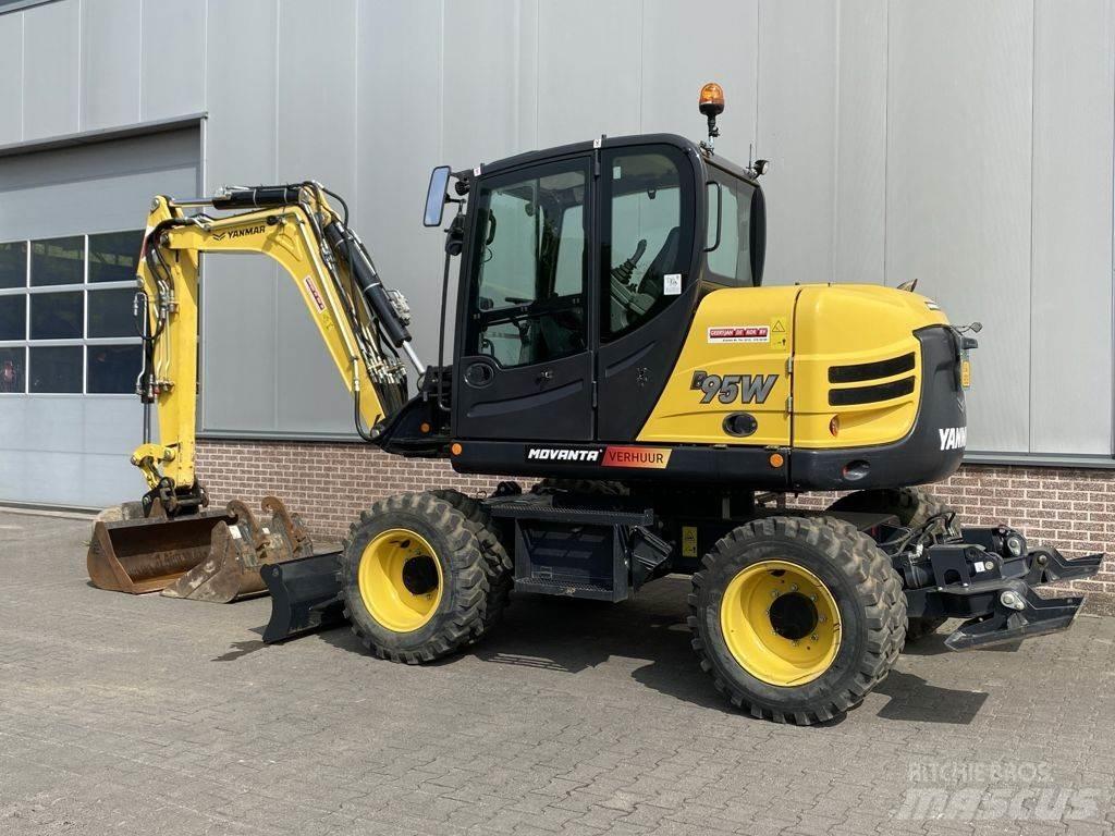 Yanmar B95W Wheeled excavators