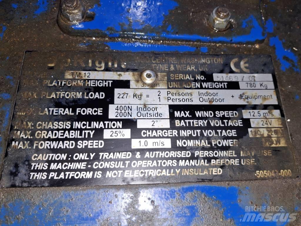 UpRight TM12 Used Personnel lifts and access elevators