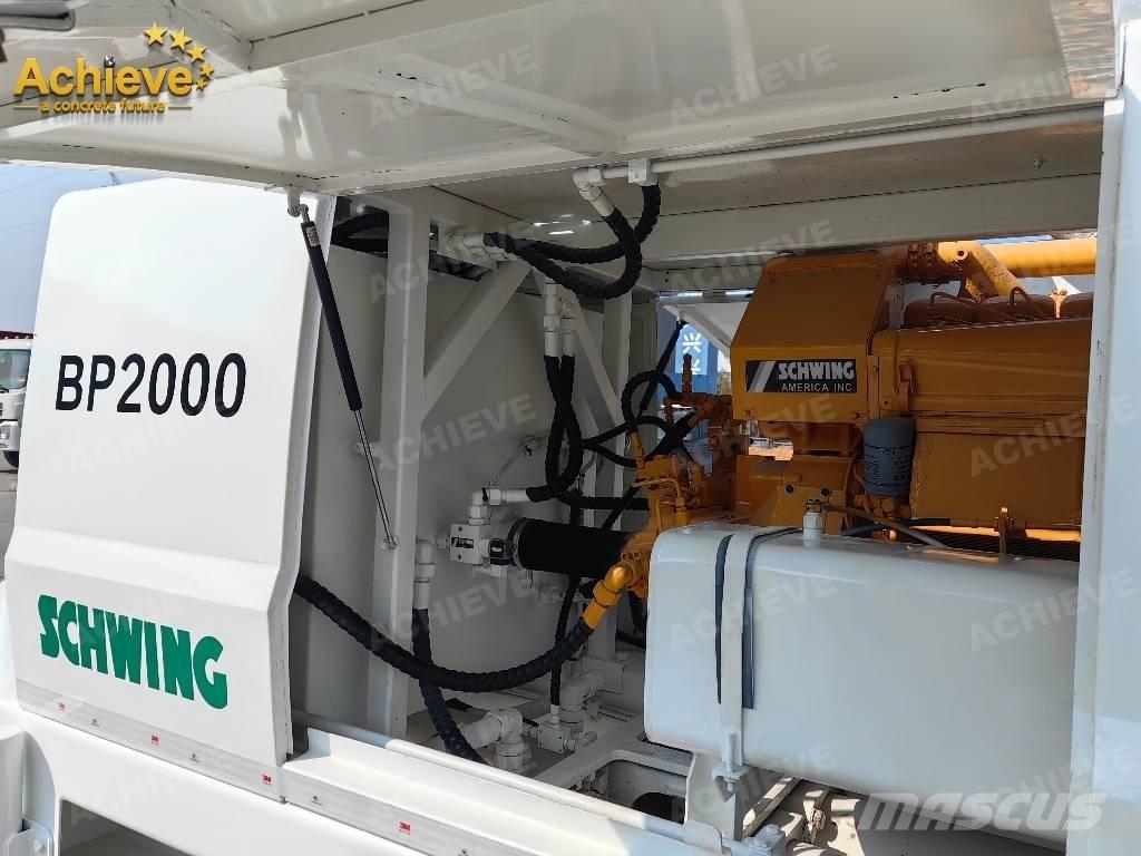 Schwing BP2000 Concrete pumps