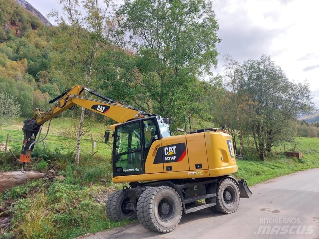 CAT M 314 F Wheeled excavators