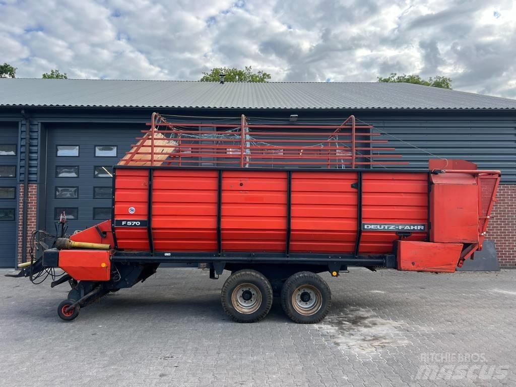 Deutz Fahr F 570 Self-loading trailers