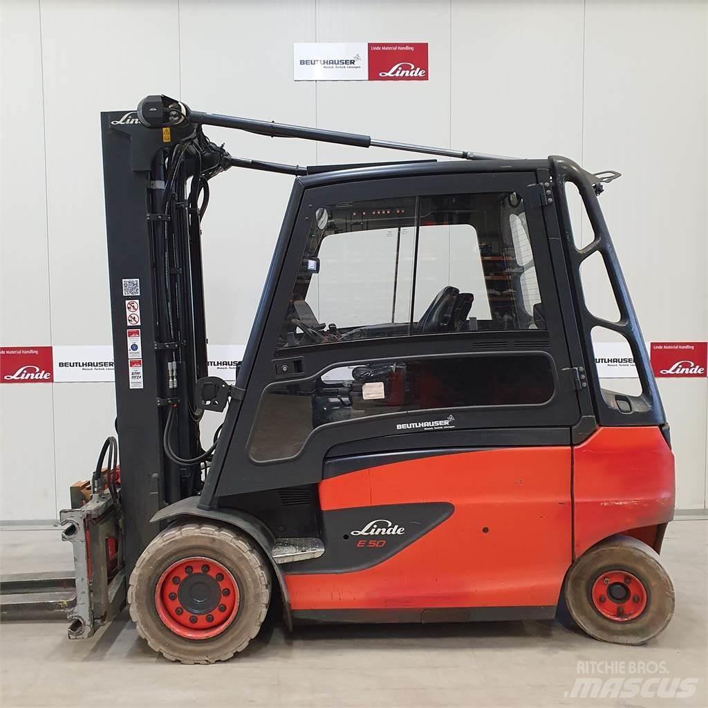 Linde E50/600HL Electric forklift trucks