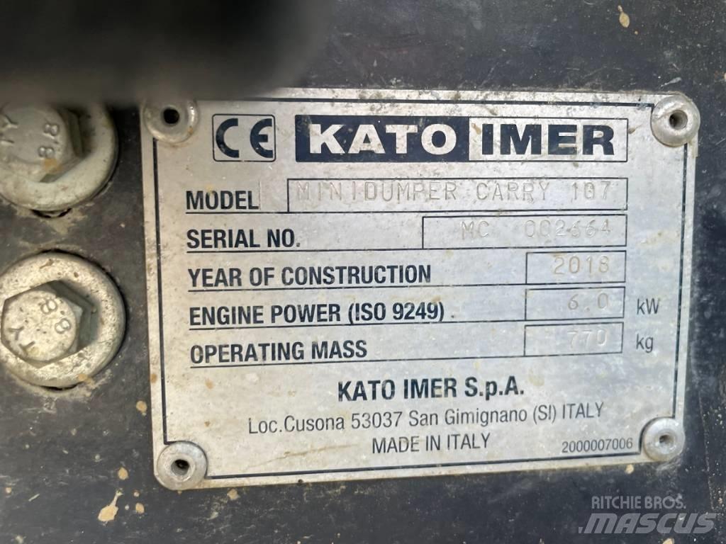 Imer carry 107 Site dumpers