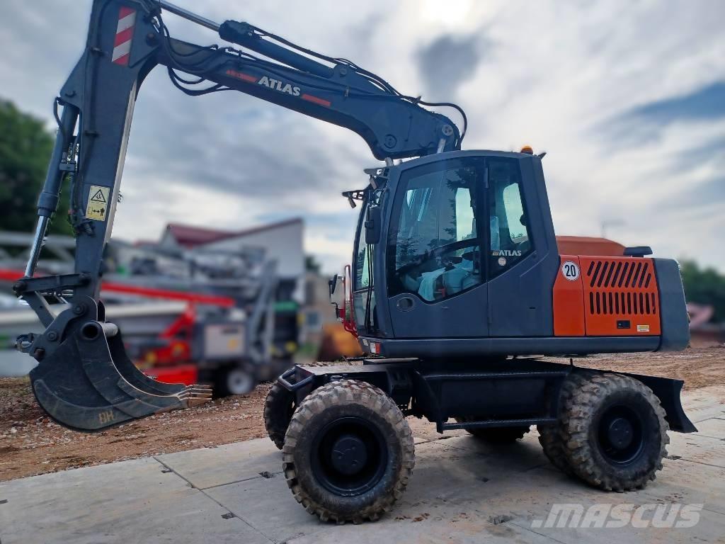 Atlas 150 W Wheeled excavators