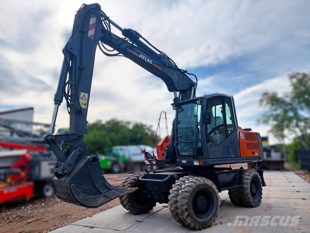 Atlas 150 W Wheeled excavators