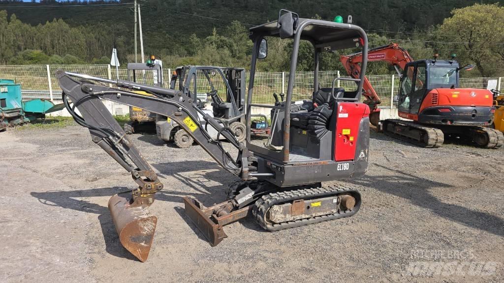 Volvo EC 18 Mini excavators < 7t (Mini diggers)