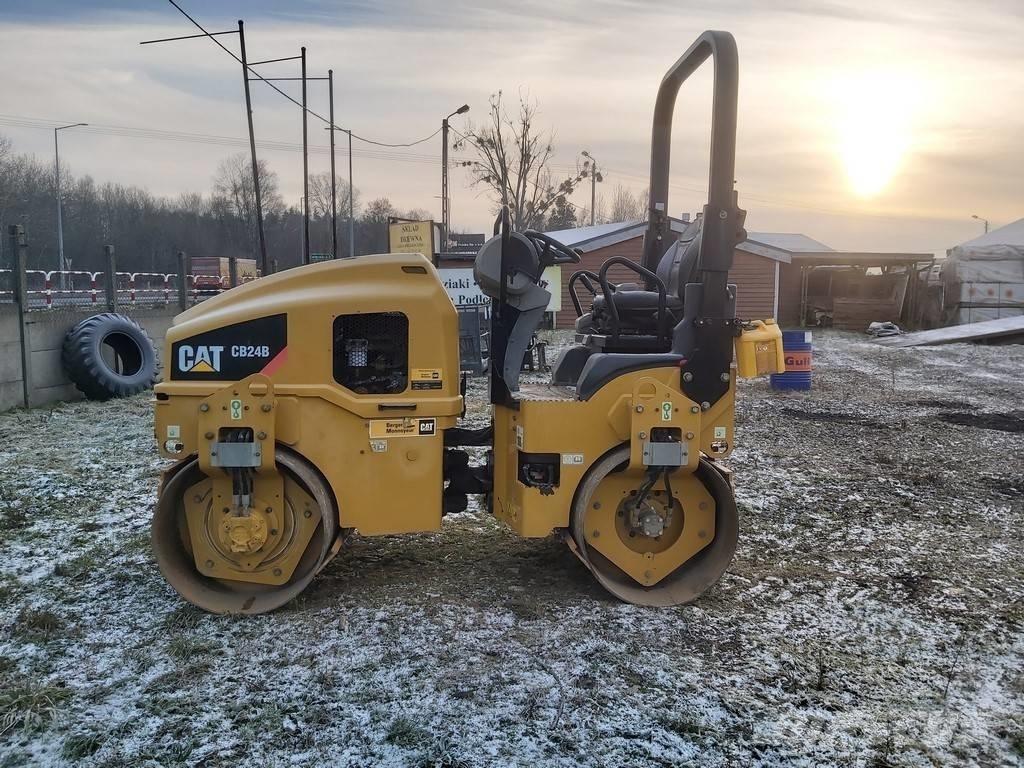 CAT CB 24 B Twin drum rollers