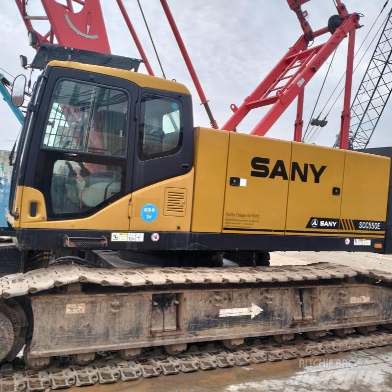 Sany SCC 550 E Track mounted cranes