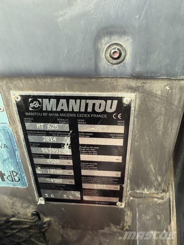 Manitou MT 625 2E3 Telescopic handlers