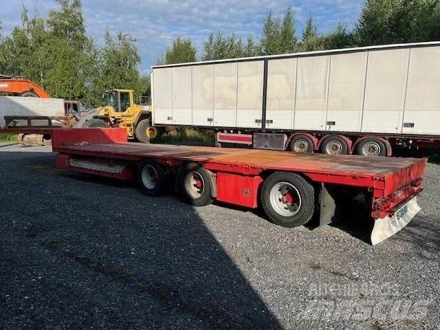 HRD pokkakärry Low loader-semi-trailers