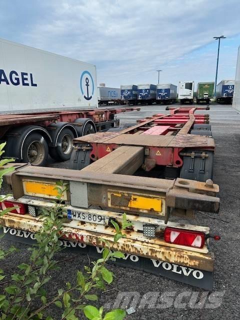 Kögel SW 24 WXS-809 Container semi-trailers