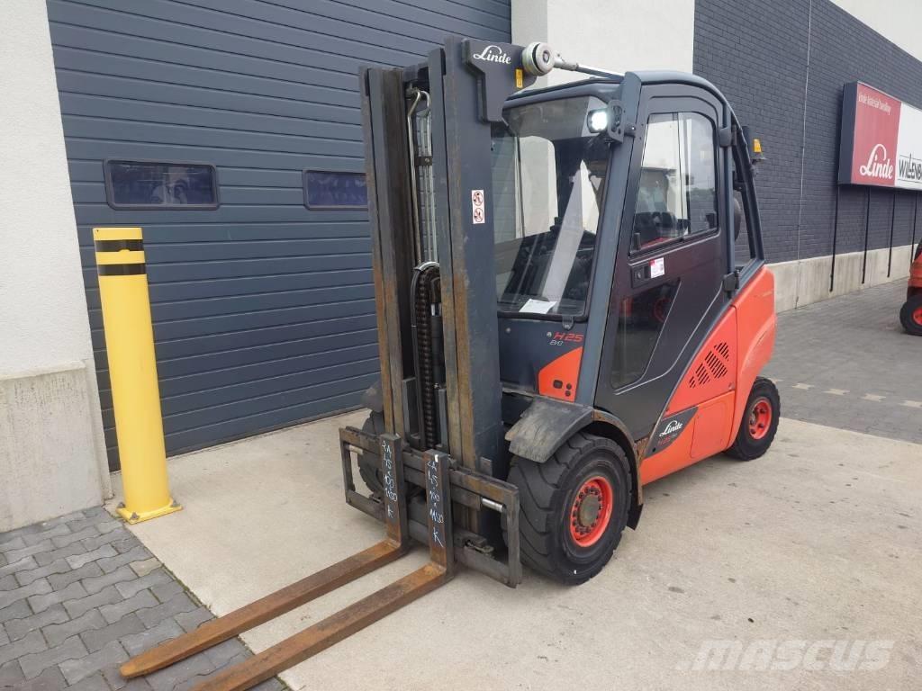 Linde H25/600D/393 Diesel trucks