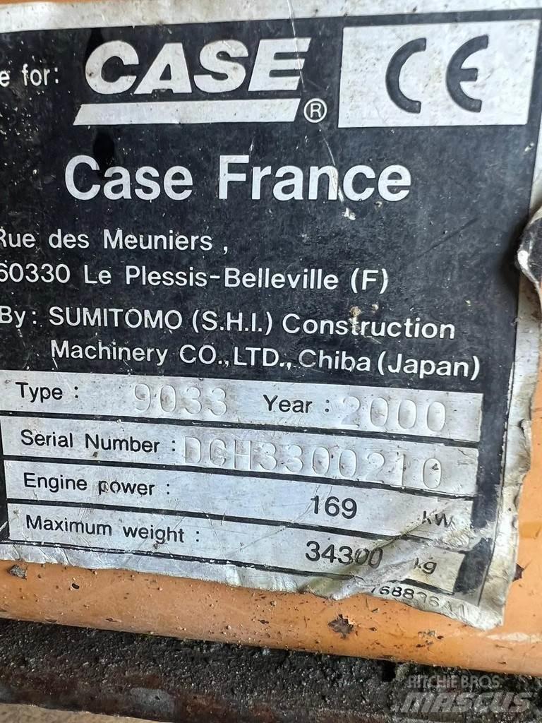 CASE 9033 Crawler excavators