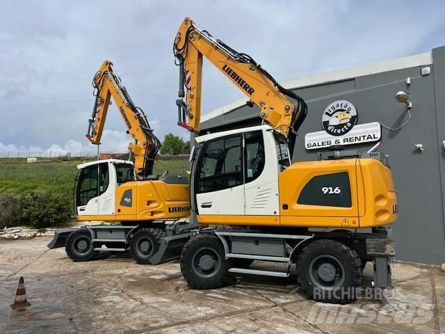 Liebherr 916 Wheeled excavators