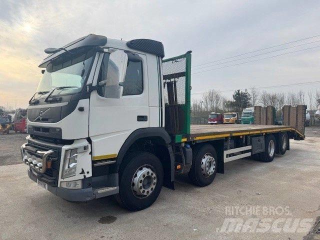 Volvo FM 370 Beavertail Flatbed / winch trucks