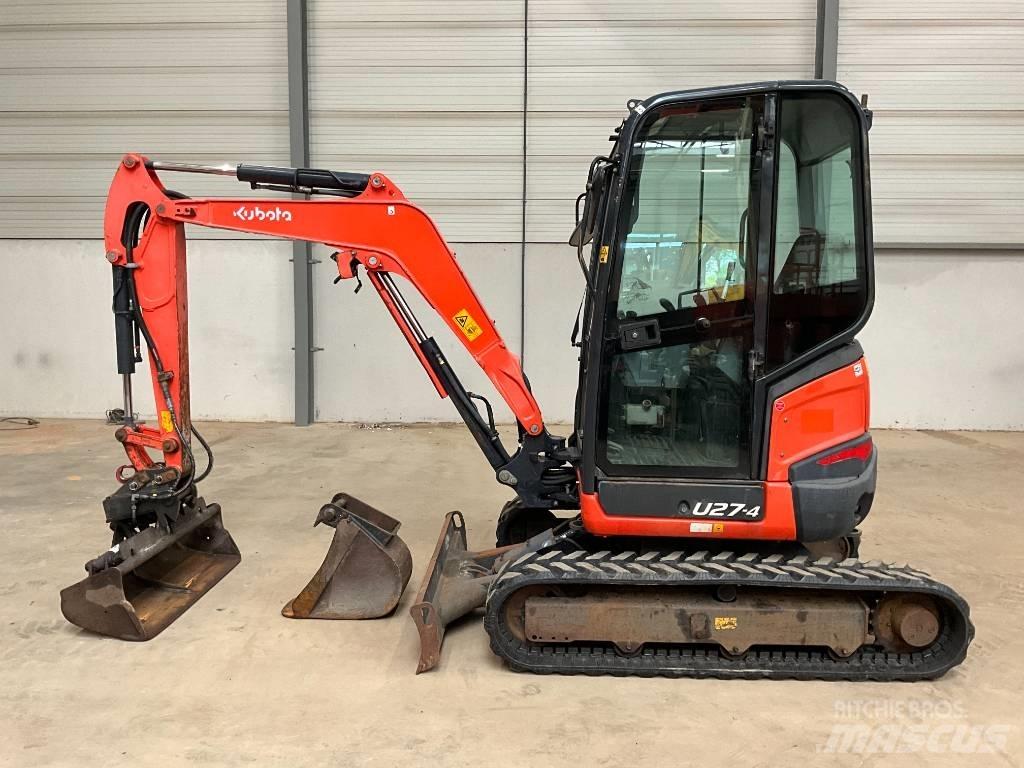 Kubota U 27-4 Mini excavators < 7t (Mini diggers)