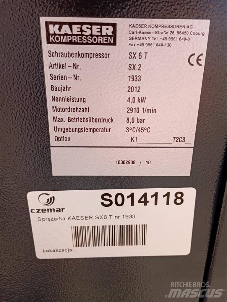 Kaeser SX6 T Compressors