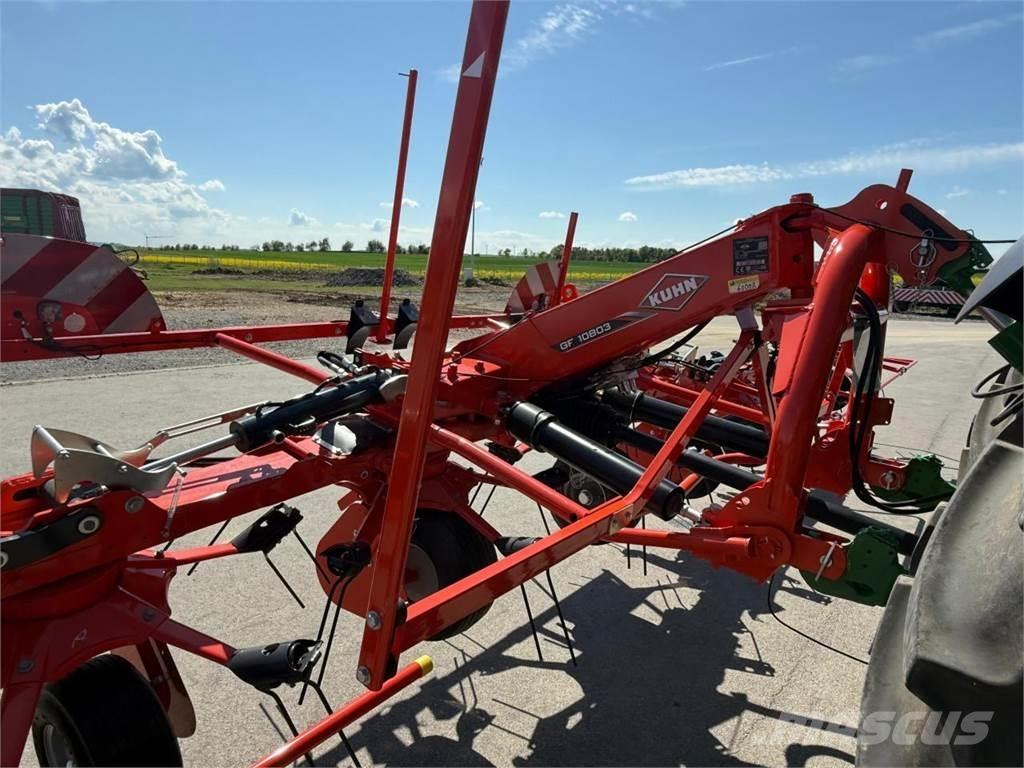 Kuhn GF 10803 Rakes and tedders