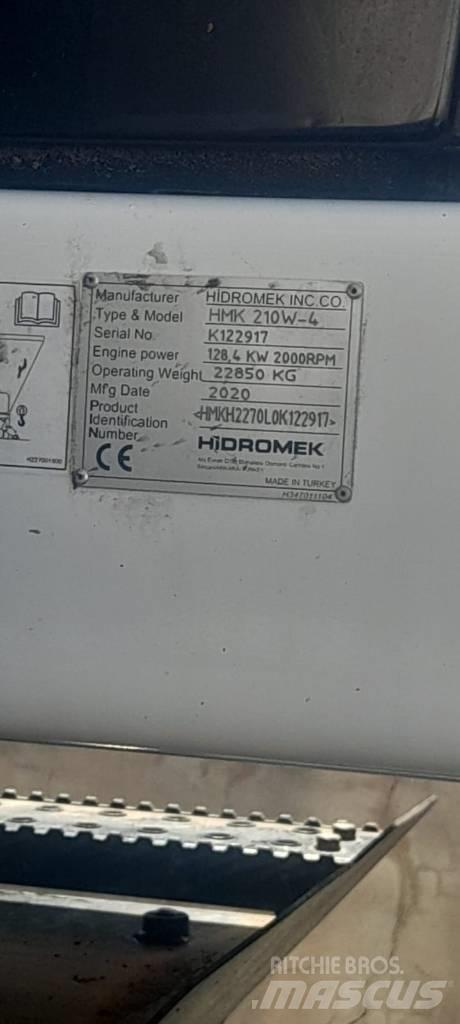 Hidromek HMK 210 W Wheeled excavators