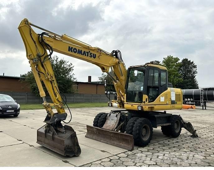 Komatsu PW 160-7E0 Wheeled excavators