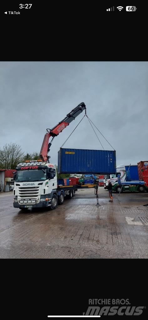 Scania R 420 Truck mounted cranes