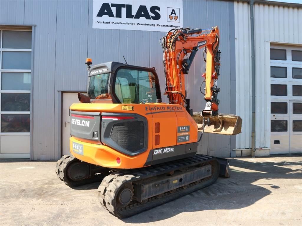 Doosan DX85R-7 Mini excavators  7t - 12t