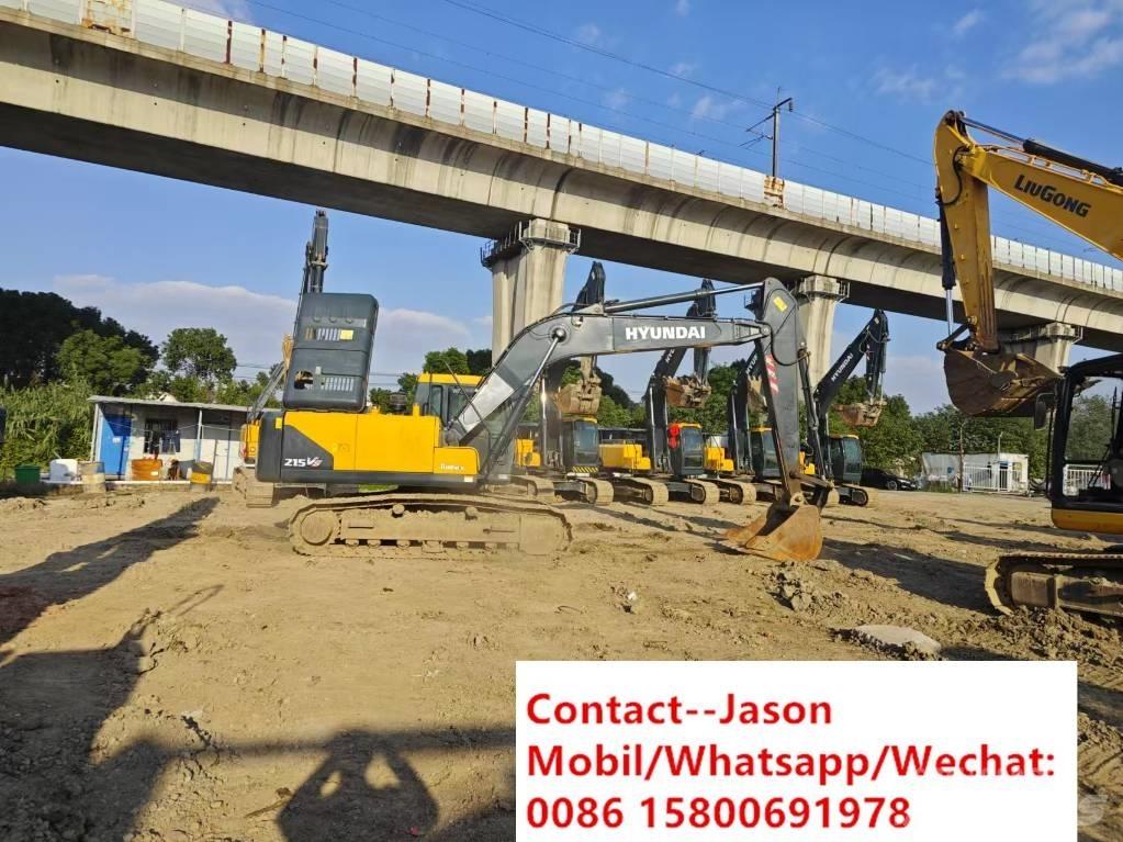 Hyundai R215 LVS Crawler excavators
