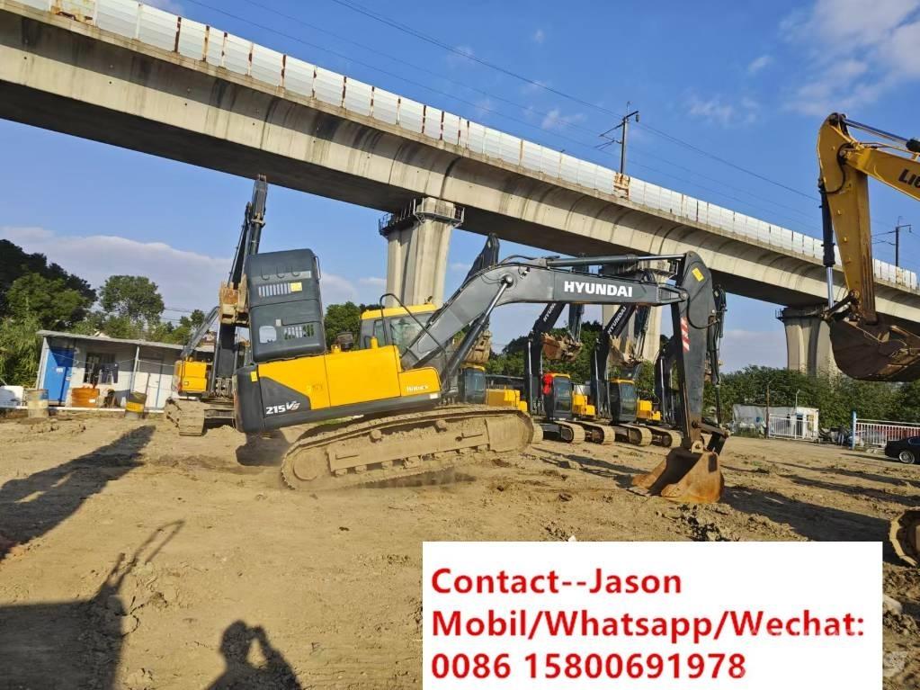 Hyundai R215 LVS Crawler excavators