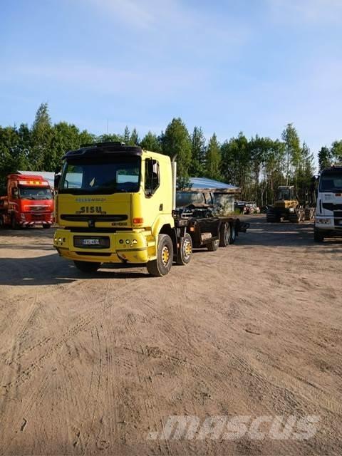 Sisu E11M Forest machine transport trucks