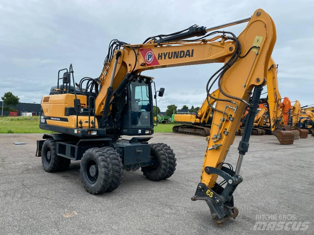 Hyundai HW140 Wheeled excavators
