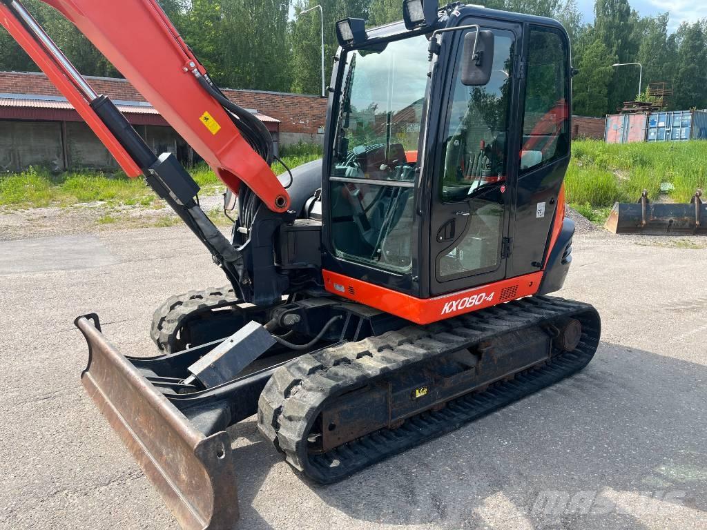 Kubota KX 080-4 Mini excavators  7t - 12t