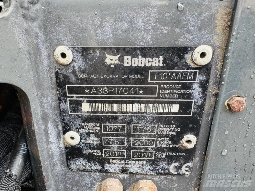 Bobcat E 10 Mini excavators < 7t (Mini diggers)