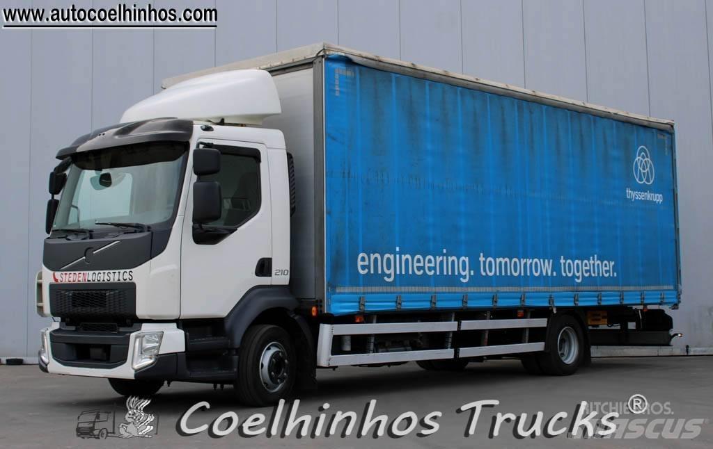 Volvo FL 210 Curtain sider trucks
