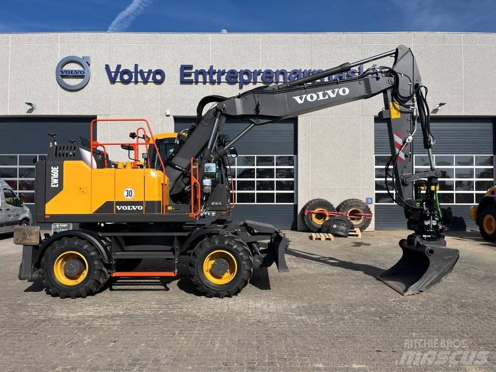 Volvo EW160E Wheeled excavators